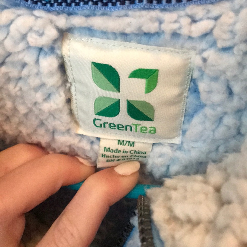 Blue jacket pull over - Picture 2 of 2
